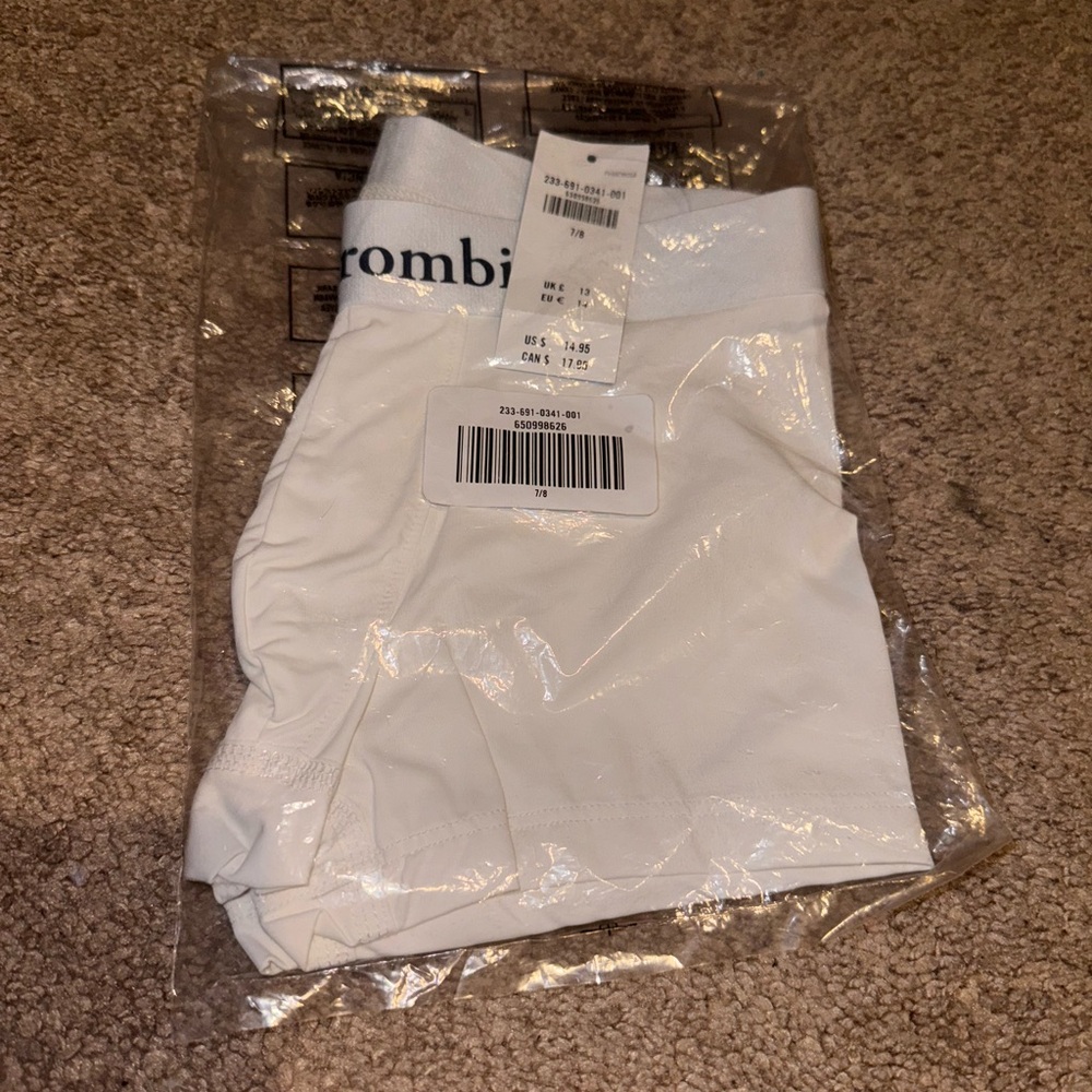 NWT Abercrombie Kids Water Undies 7/8